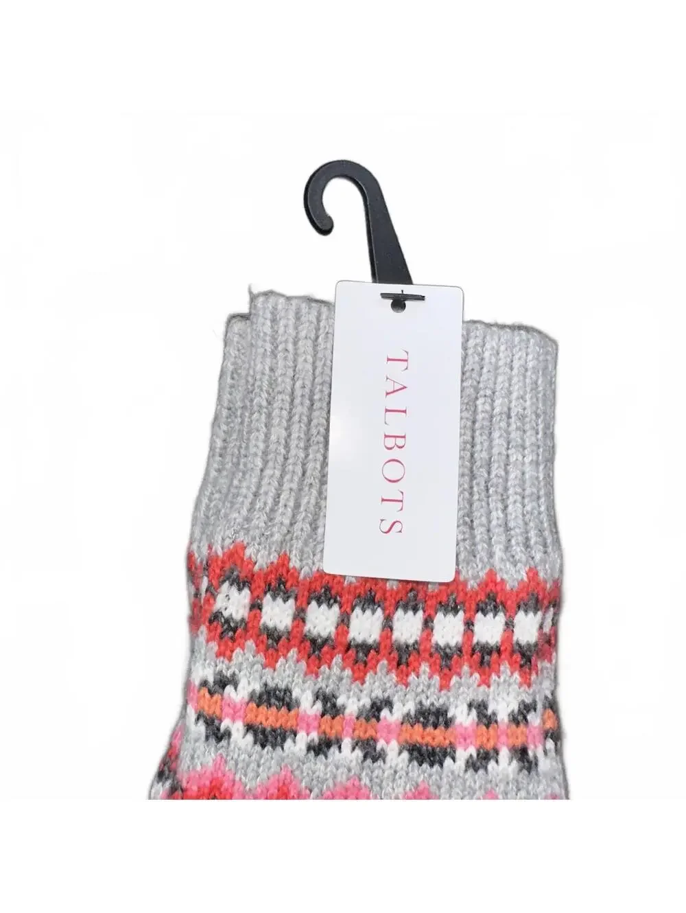 TALBOTS FAIR ISLE TOUCH GLOVES NWT